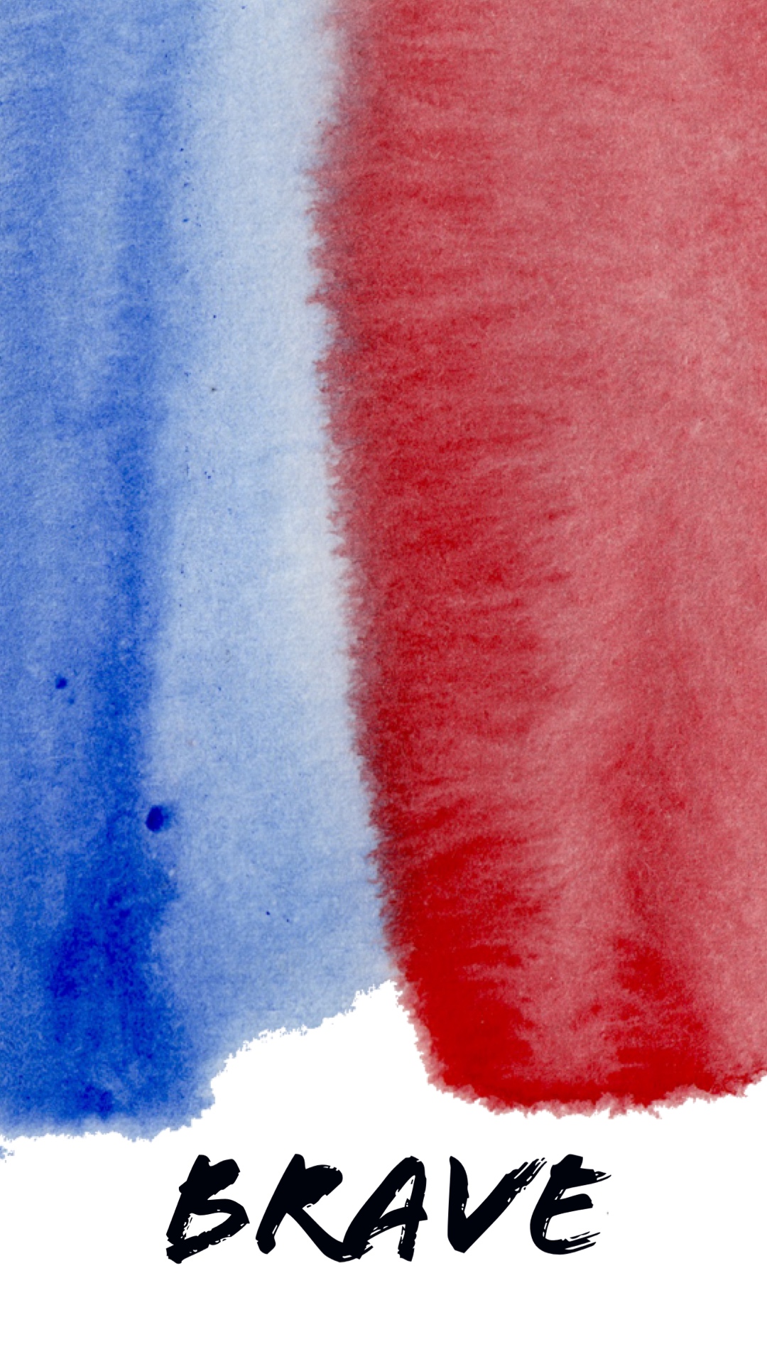 1080x1920 Freebie] Watercolor Wednesday Phone Wallpapers - Brave Watercolor