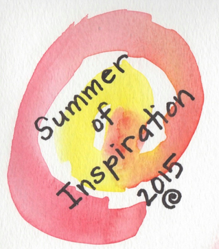 319x363 Watercolor Poster Sale For Summer Of Inspiration - Brave Watercolor