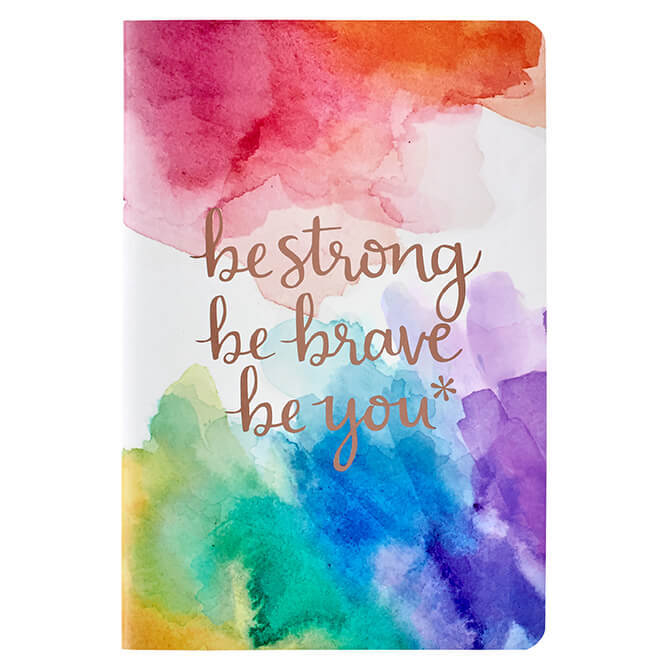 670x670 Petite Journal - Brave Watercolor