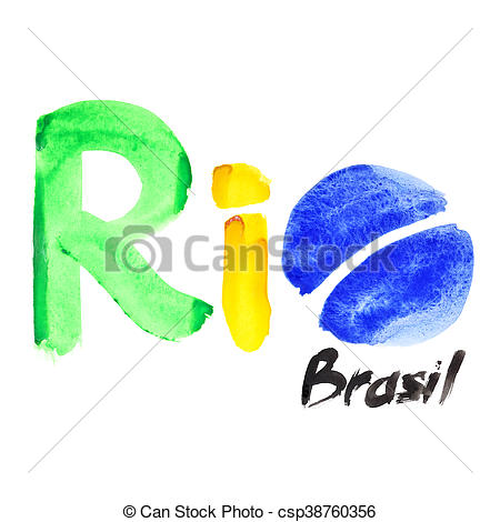 450x470 Rio, Brazil - Brazil Watercolor