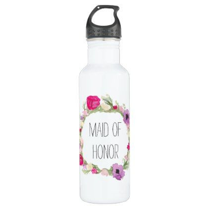 422x422 Diy Wedding Gifts For Bride And Groom Luxury Maid Of Honor Floral - Bride And Groom Watercolor