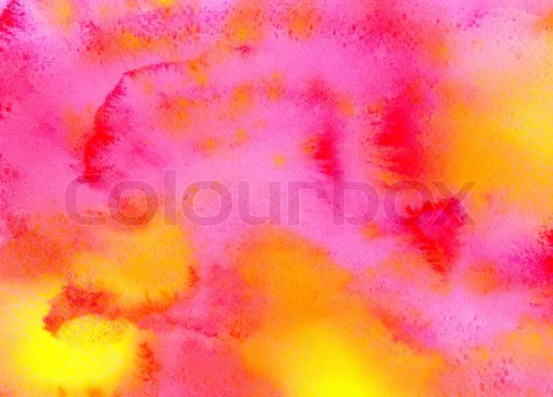 800x574 Watercolor Bright Abstract Background Stock Photo Colourbox - Bright Watercolor