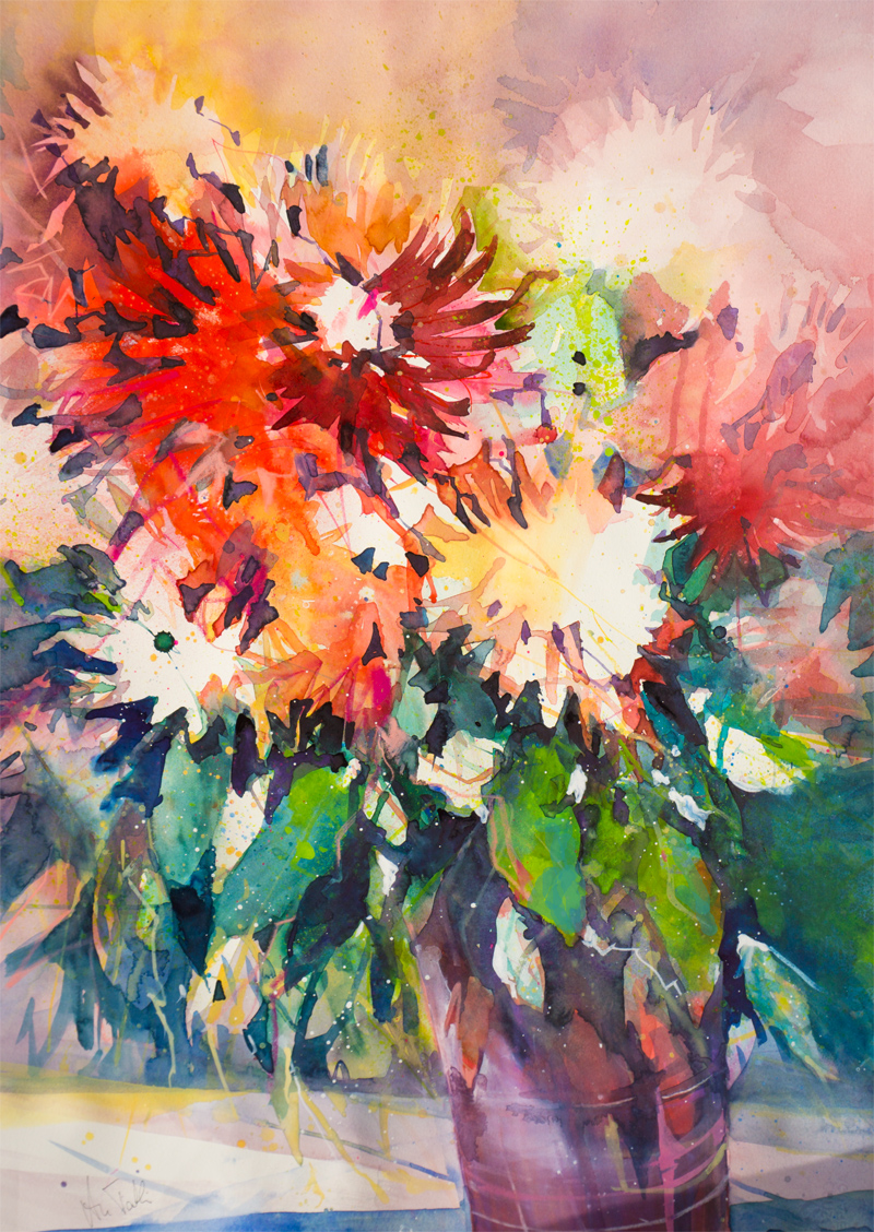 800x1128 Bright Watercolor Paints - Bright Watercolor Paint