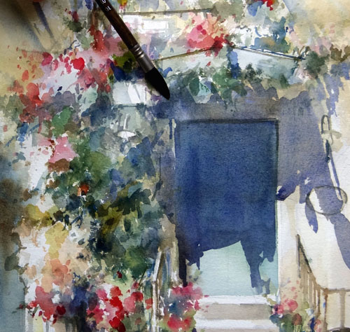 500x474 How To Create Bright Watercolour Scenes - Bright Watercolor Paint