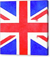 163x186 Watercolor Painting Of A British Flag Photograph By Anita Van Den - British Flag Watercolor