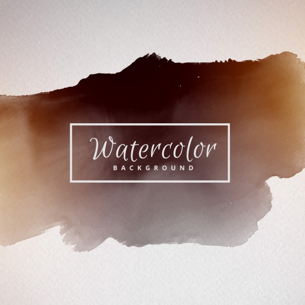 626x626 Brown Watercolor Background Vector Free Download - Brown Watercolor