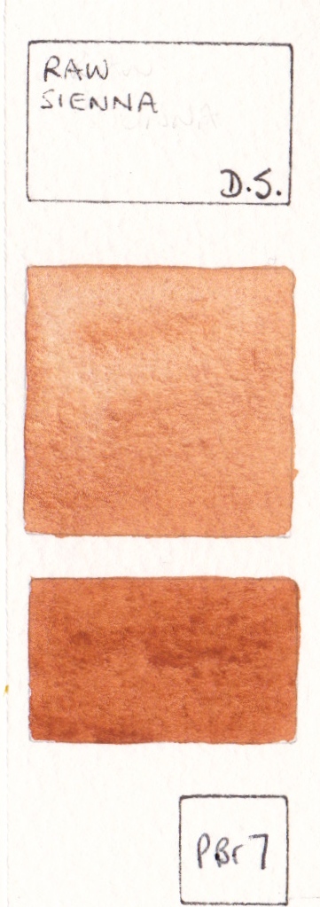 361x1023 Earth Watercolour Swatches - Brown Watercolor