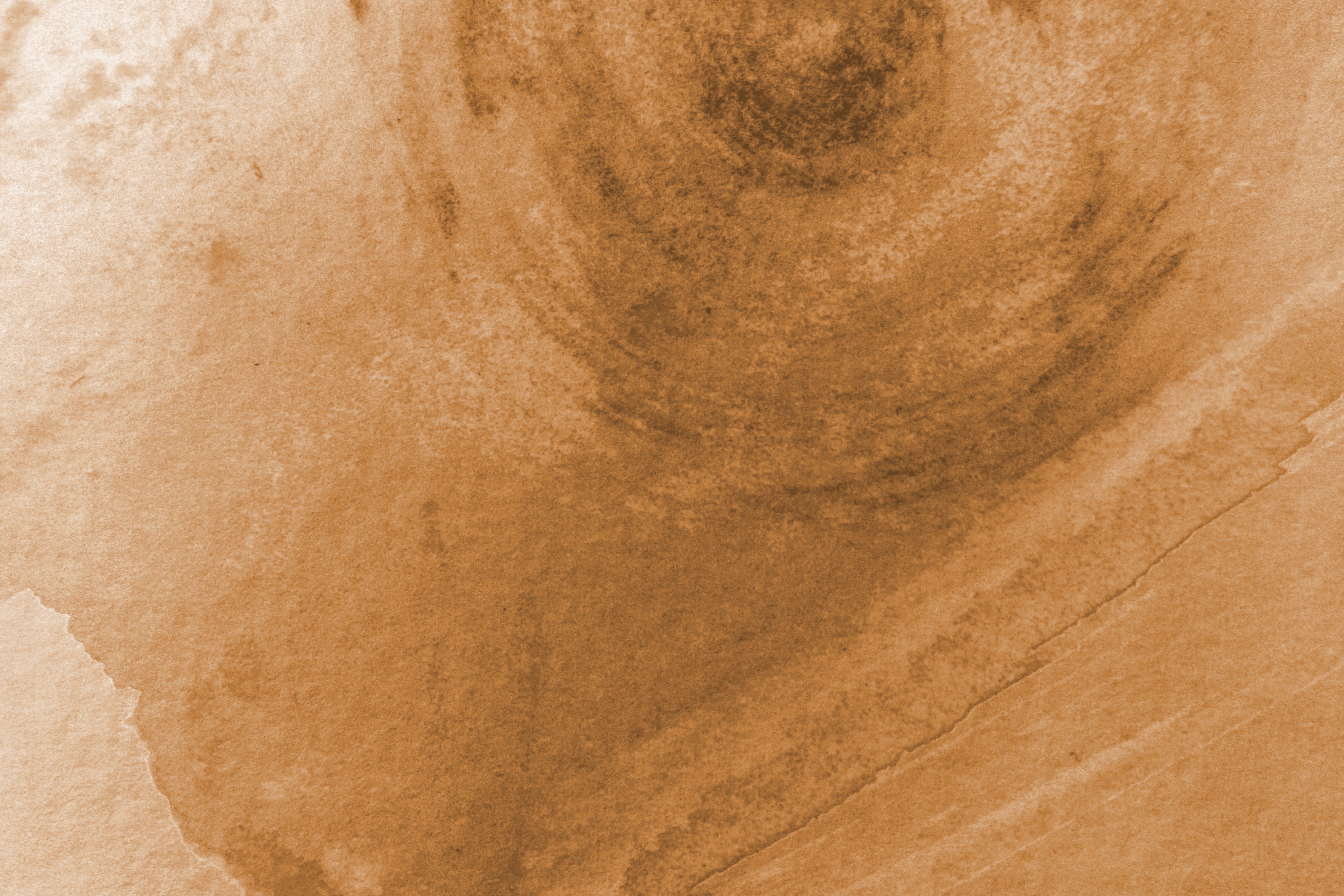 3888x2592 Water Color Paint Textures - Brown Watercolor