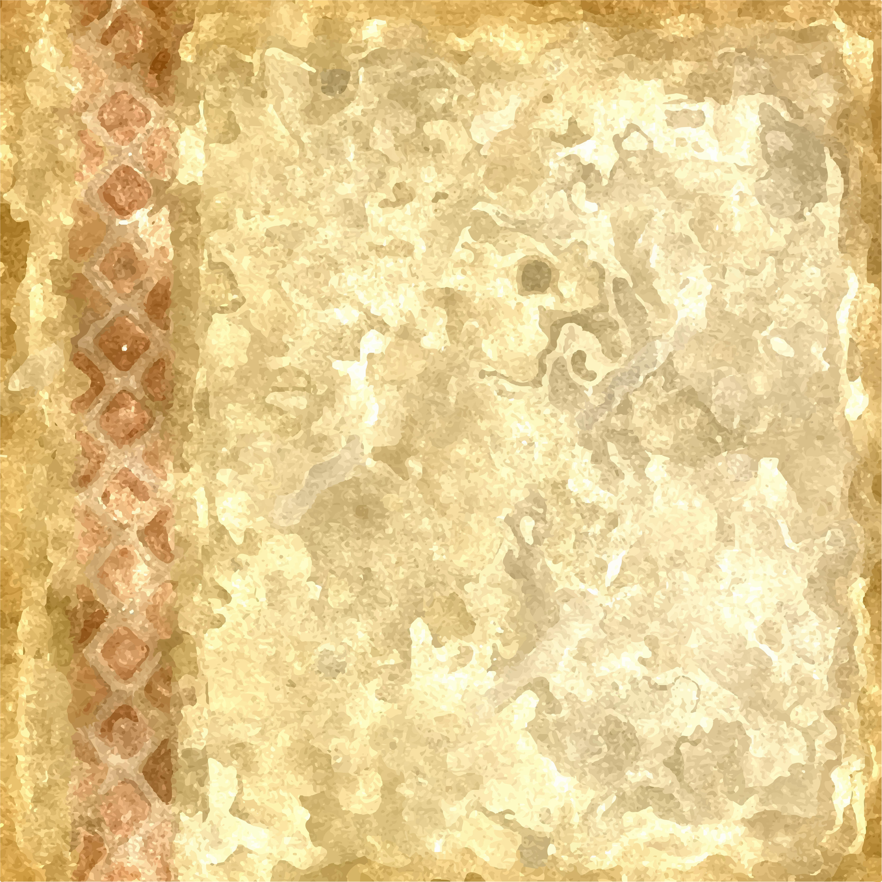 3333x3333 Brown Watercolor Texture 123freevectors - Brown Watercolor