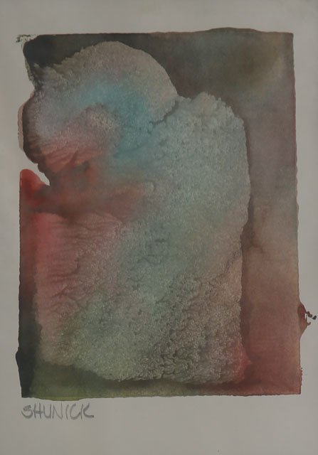 447x640 Julie Shunick Brown Fine Art Works On Paper - Brown Watercolor Paper