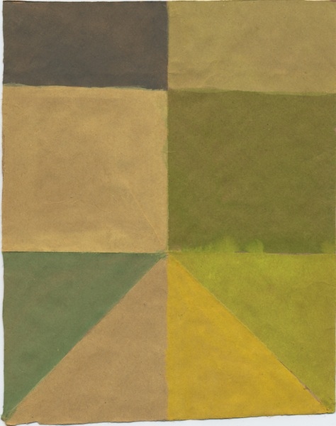 474x600 Louis Brawley Bag Paintings - Brown Watercolor Paper