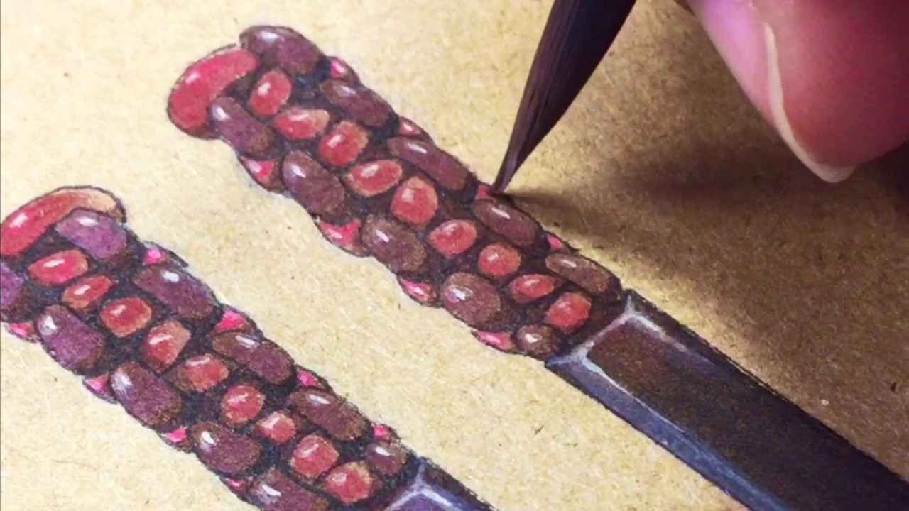 1280x720 Watercolor On Brown Paper - Brown Watercolor Paper