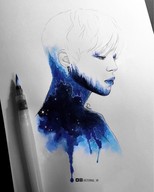 500x625 Bts Watercolor Tumblr - Bts Watercolor