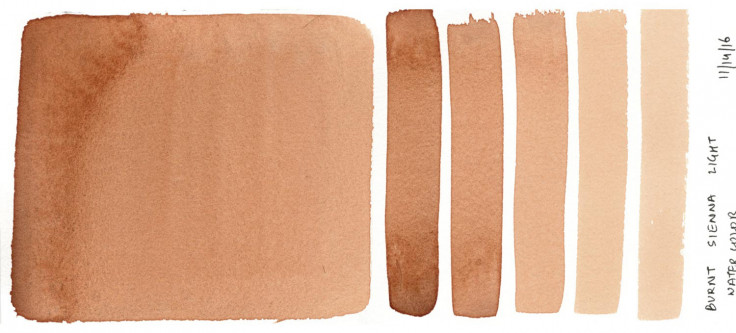 736x333 Daniel Smith Watercolour 15 Ml Tube (S1) - Burnt Sienna Watercolor