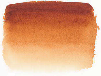 350x266 Sennelier Watercolour - Burnt Sienna Watercolor