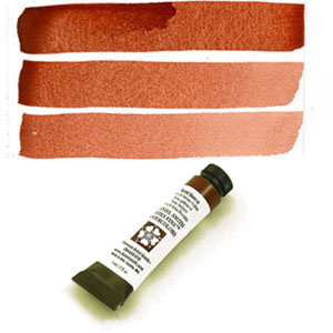 300x300 Burnt Sienna (Pbr7) 5ml Tube, Daniel Smith Extra Fine Watercolor - Burnt Sienna Watercolor