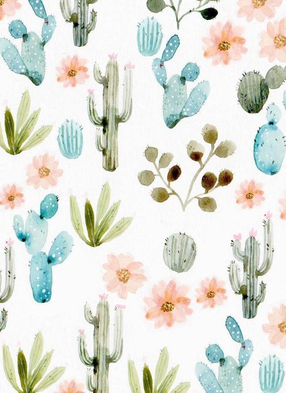 564x773 Free Watercolor Clip Art - Cactus Watercolor Clipart