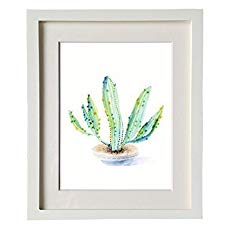 230x230 Original Succulents Cactus Watercolor Painting Print - Cactus Watercolor Painting