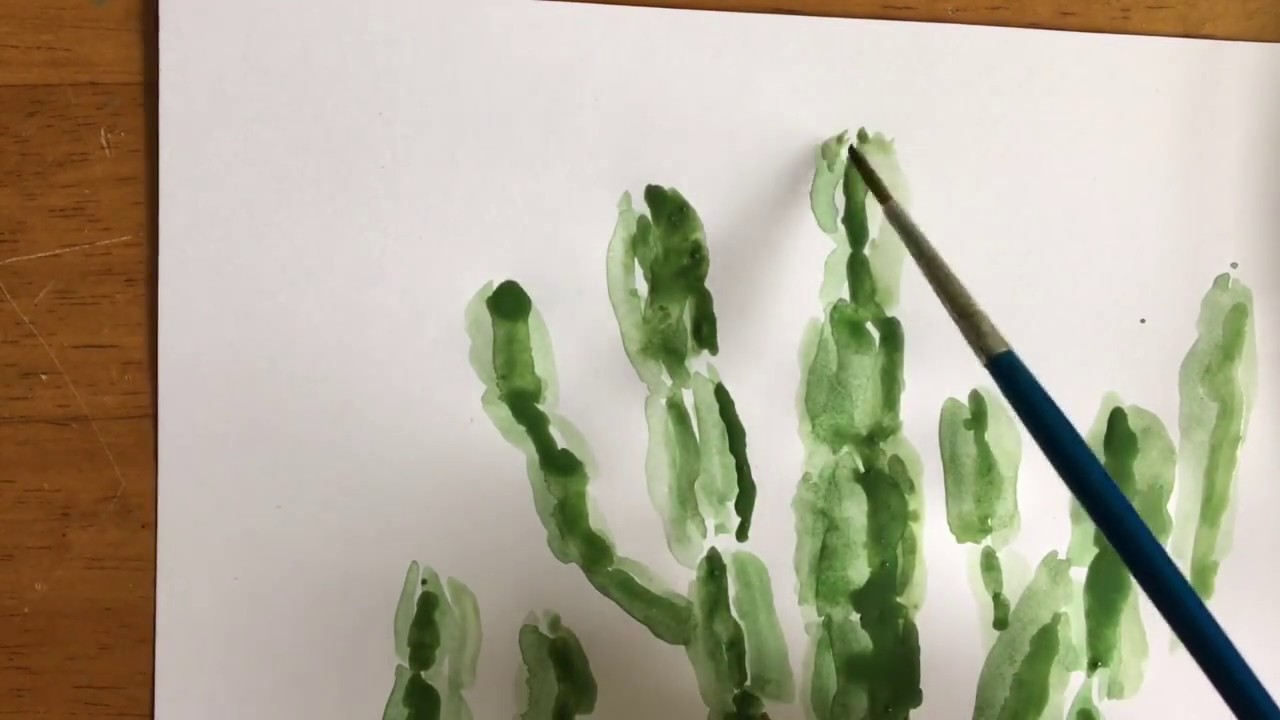 1280x720 Watercolor Cactus Painting Painting Watercolor Cacti - Cactus Watercolor Painting