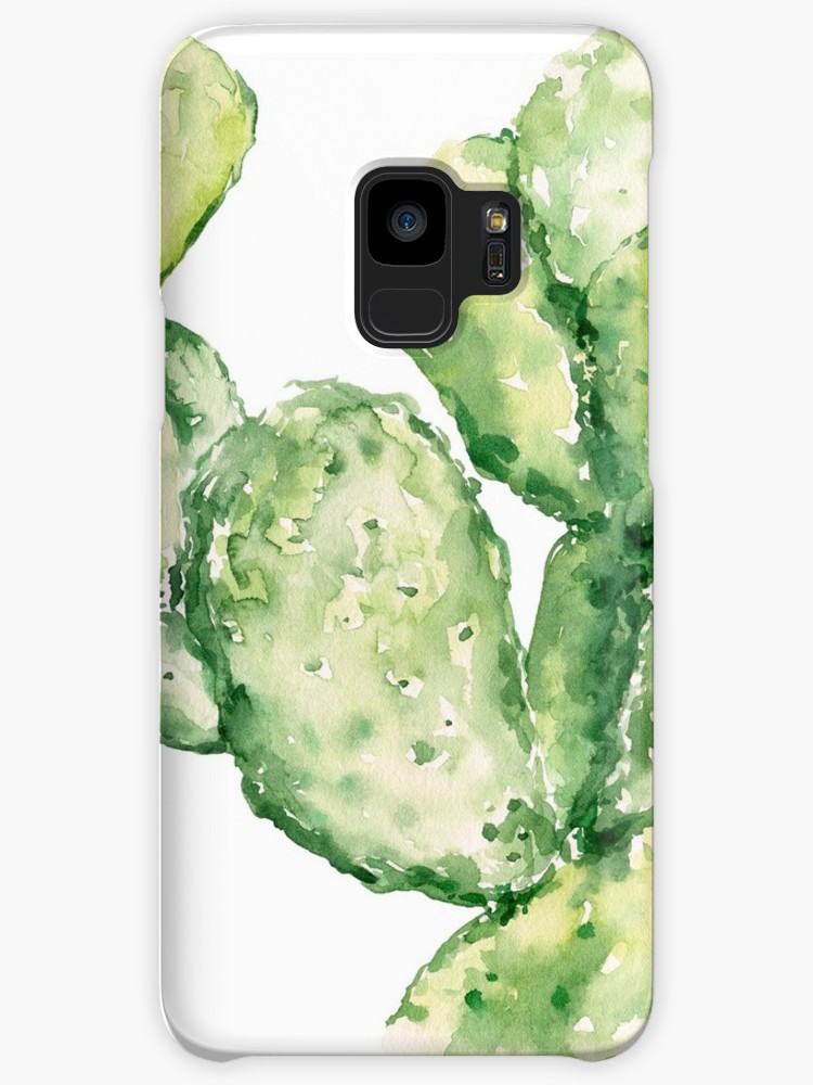 750x1000 Cactus Watercolor Print No.221 Cases Amp Skins For Samsung Galaxy - Cactus Watercolor Print