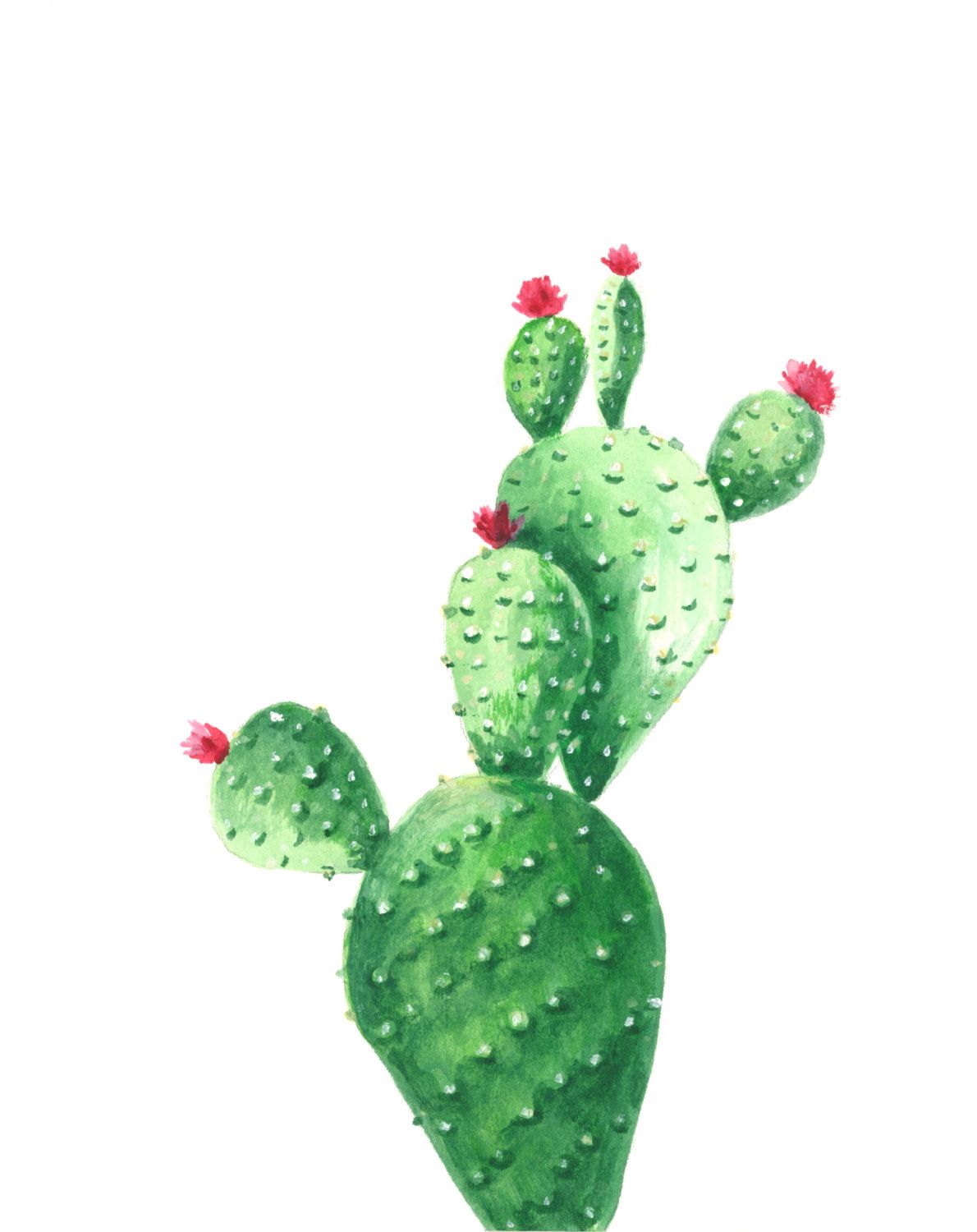 1190x1500 Resultado De Imagen De Cactus Dibujos Deco Lt3 In 2018 - Cactus Watercolor Print
