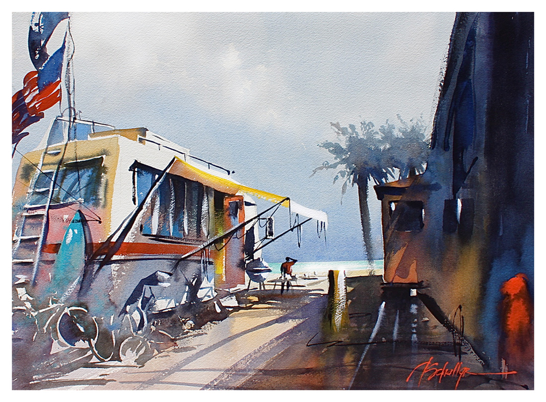 1100x810 Thomas W Schaller California Watercolor Association 2013 - California Watercolor