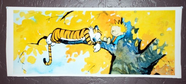 736x333 Calvin Amp Hobbes Watercolor Calvin And Hobbes Tree Flat - Calvin And Hobbes Watercolor
