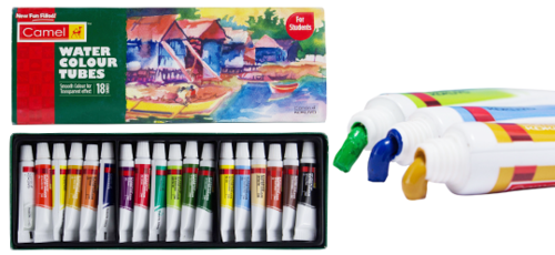 Camel Artists' Water Colour Tubes Open Stock - Sitaram Stationers