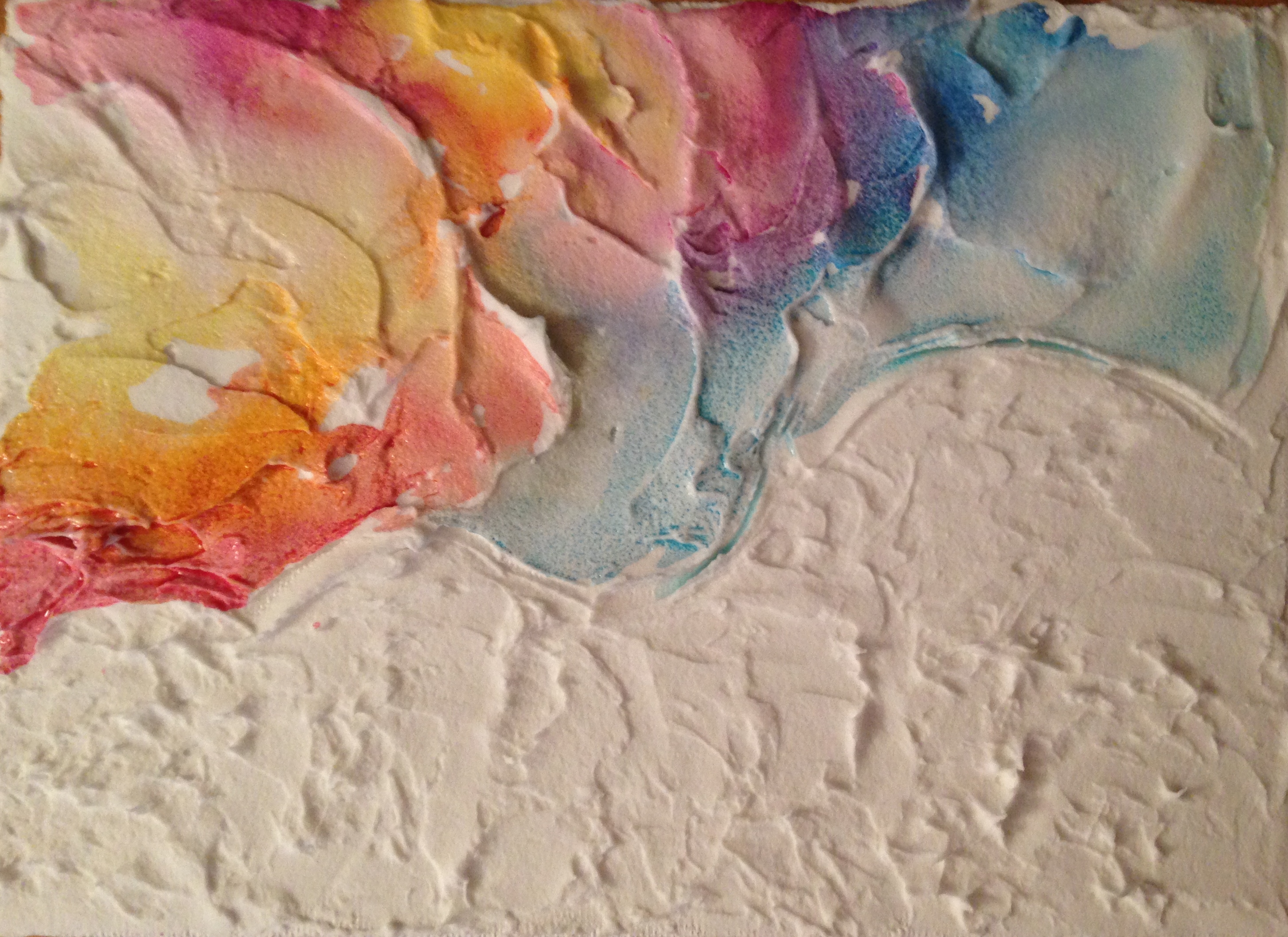 2906x2115 Watercolor On Light Molding Paste (For Jodiiiiie)! Create Art - Can You Watercolor On Canvas