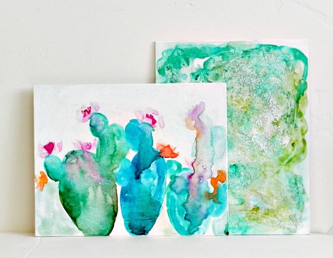 650x504 What Is The Best Paint For Canvas - Can You Watercolor On Canvas