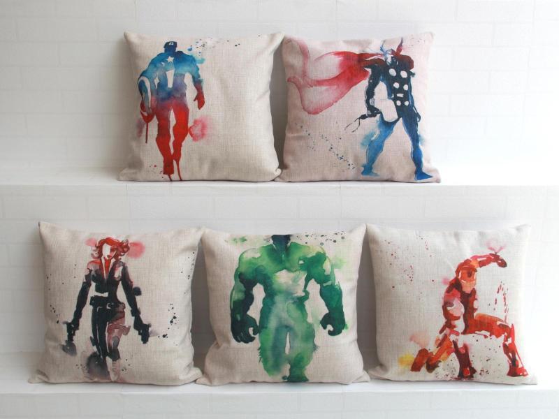 800x600 Watercolor Avengers Justice League Superhero American Captain The - Captain Watercolor