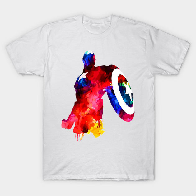 630x630 Captain America Watercolor - Captain Watercolor