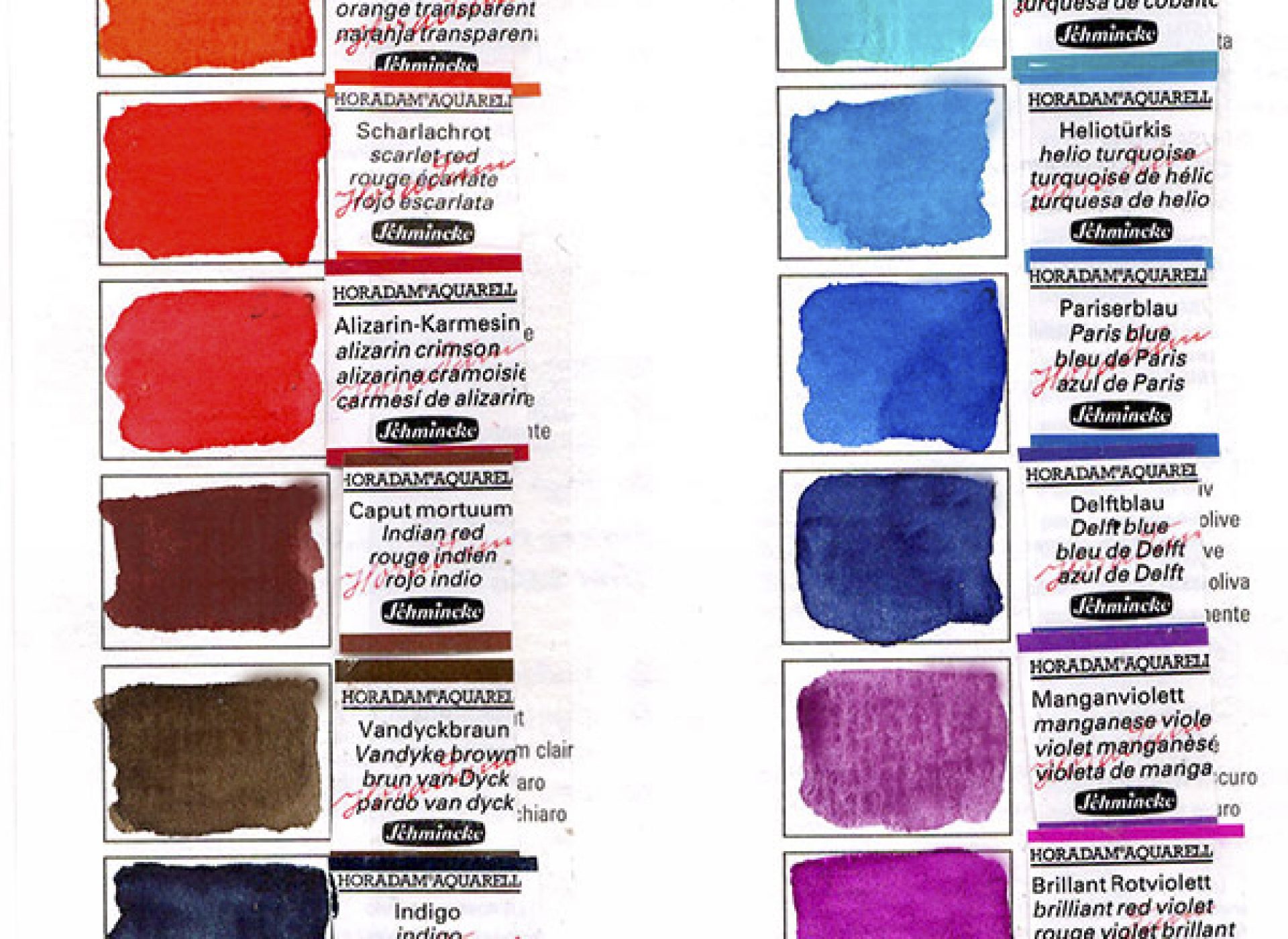 1920x1400 Schmincke Horadam Watercolour Tubes Jane Davenport - Caput Mortuum Watercolor