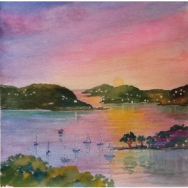 270x270 Teri Jones, Watercolor Painter, Caribbean Art - Caribbean Watercolor
