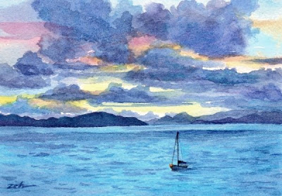 400x278 Zeh Original Art Blog Watercolor And Oil Paintings Caribbean - Caribbean Watercolor