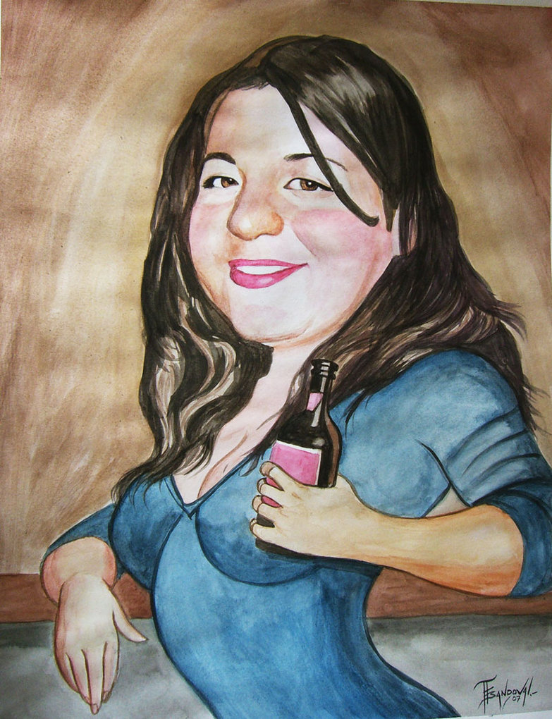 783x1020 Caricature Watercolor By Franklinsh - Caricature Watercolor