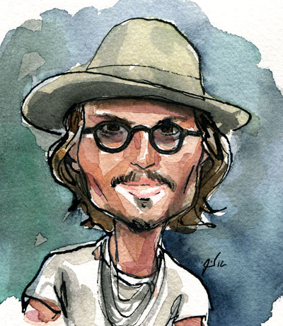400x461 Caricatures By David Hernandez Storyboard Artist Amp Illustrator - Caricature Watercolor