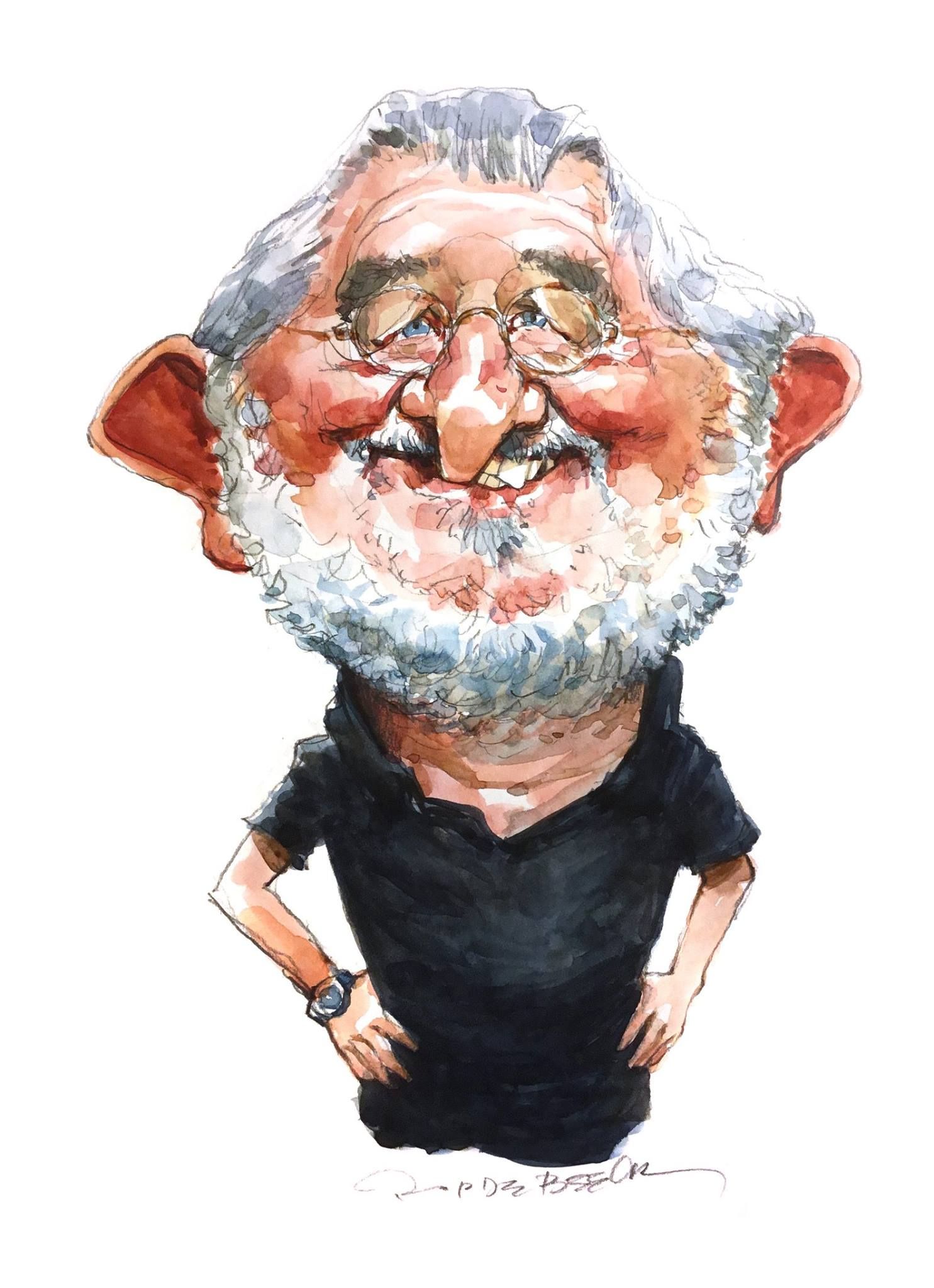 1485x2048 6) Jan Op De Beeck - Caricature Watercolor