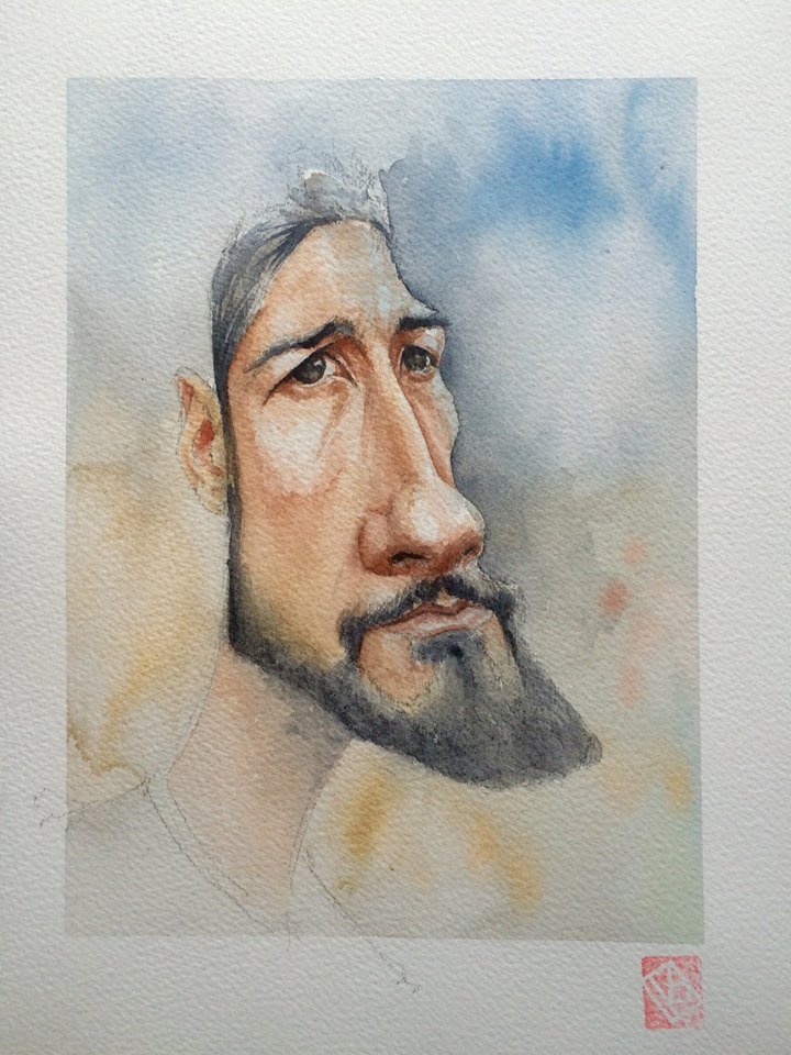 720x960 Khasis Lieb - Caricature Watercolor