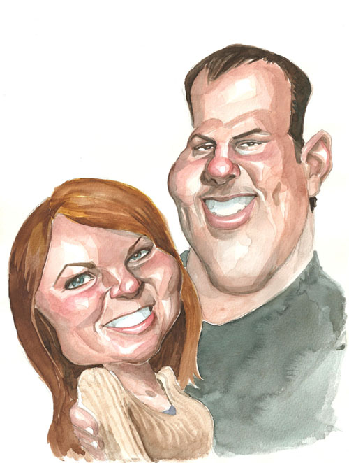 500x662 Marc Anderson Illustrative Blog Watercolor Caricatures - Caricature Watercolor