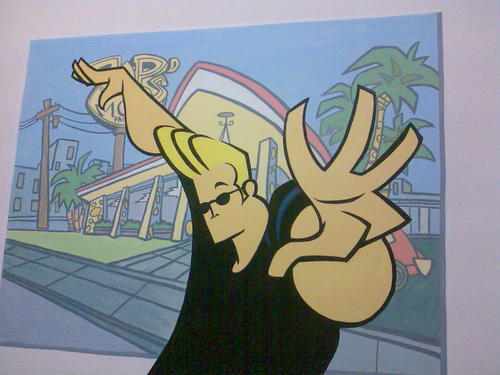 500x375 Watercolor Cartoon Painting, Paani Ke Rang Wali Chitrakari, Water - Cartoon Watercolor