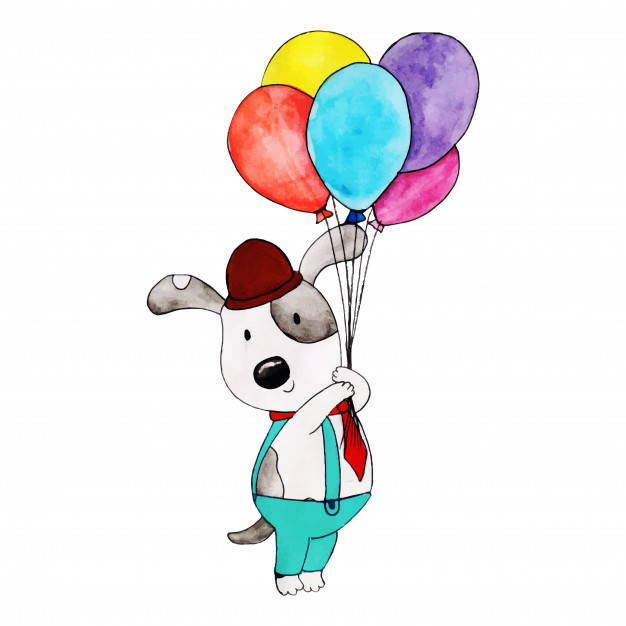 626x626 Watercolor Happy Birthday Cute Cartoon Panda Vector Free Download - Cartoon Watercolor