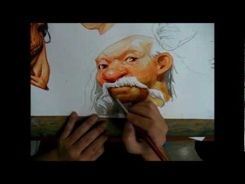 480x360 Cartoon Watercolor.wmv - Cartoon Watercolor