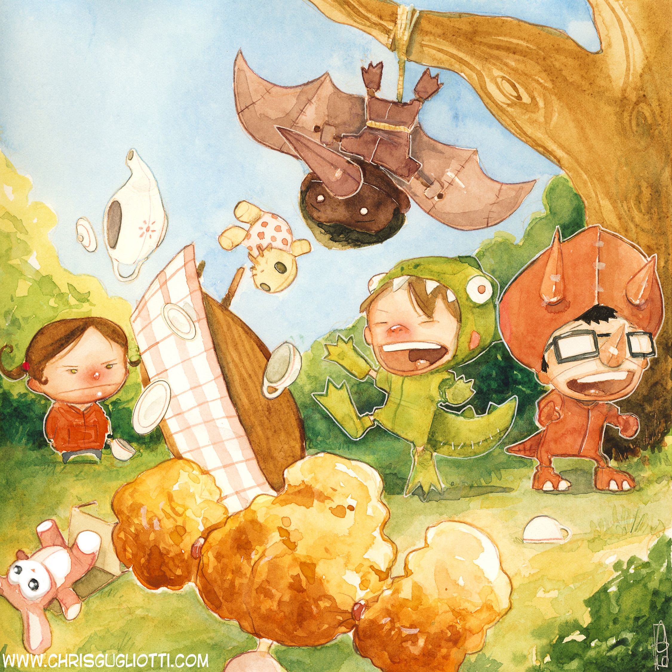 2250x2250 - Cartoon Watercolor