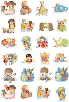 238x350 Buy T 141 Watercolor Cartoon Hot Light Color Cloth Heat Press - Cartoon Watercolor