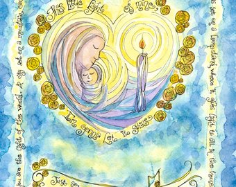 340x270 Little Light Etsy - Catholic Watercolor