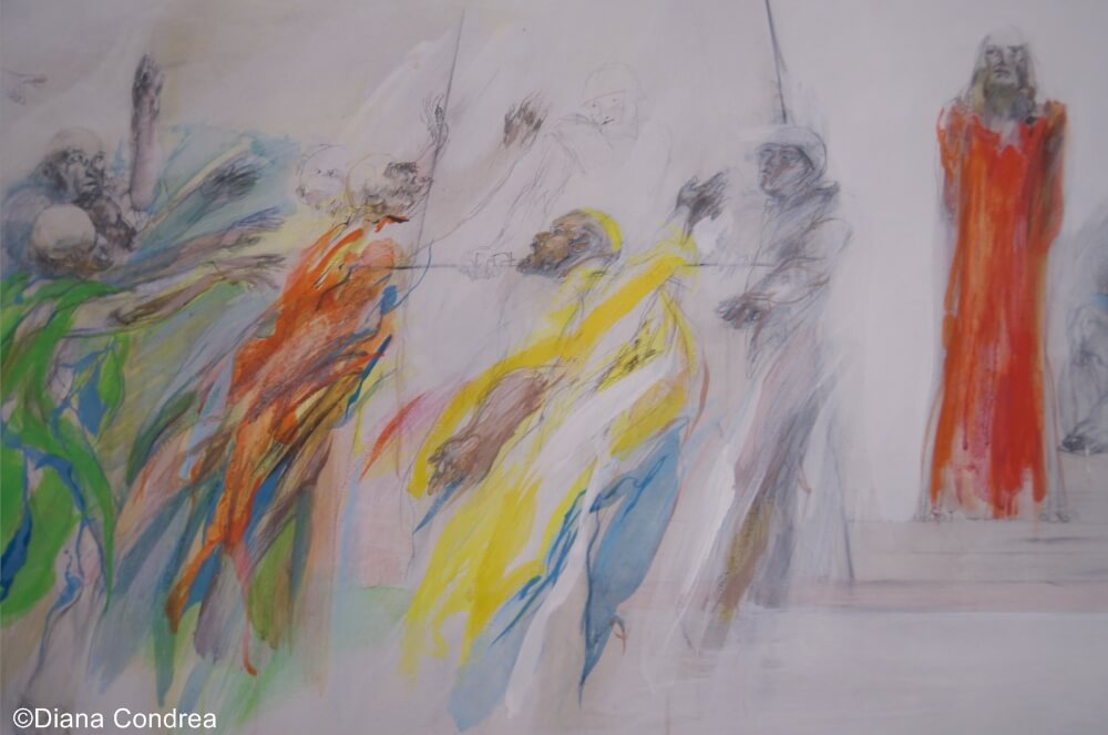 1000x663 The Catholic Church From Orsova The Place Where Jesus Meets Lenin - Catholic Watercolor