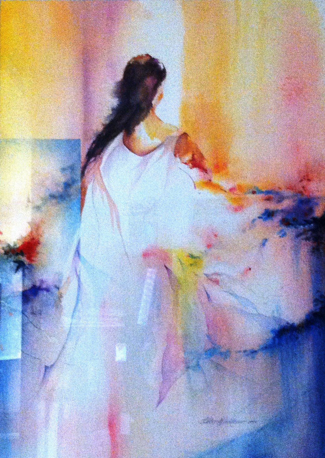 1039x1462 Art Program Elk County Catholic School System - Catholic Watercolor