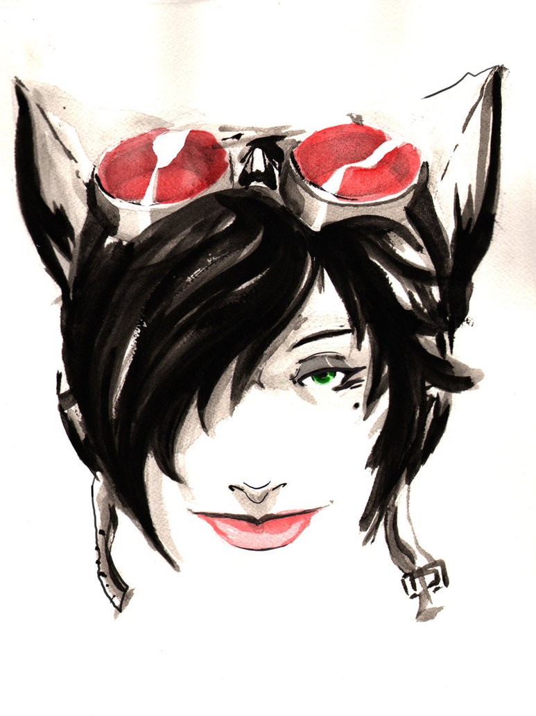 773x1032 Catwoman Watercolor By Skizzleboots - Catwoman Watercolor