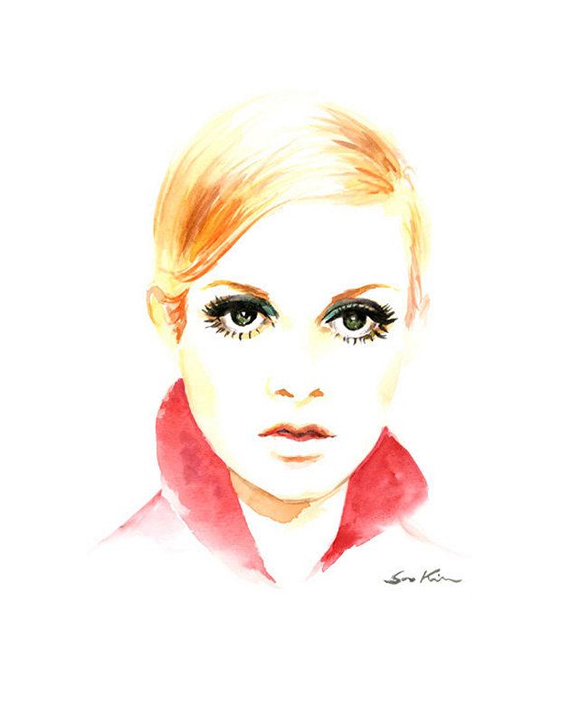 620x803 How Many Of These Celebrity Portrait Watercolor Paintings Can You - Celebrity Watercolor Portraits